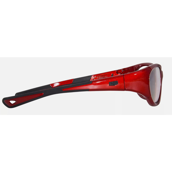 LIBERTY SPORT ASTM F803 MATTE RED FADE EYEGLASSES SUNGLASSES FRAME 55-20-130 - Picture 4 of 5